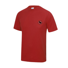 Load image into Gallery viewer, Cwmbran Town Block Colour Childs Tech Tee with Club Logo