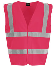 Load image into Gallery viewer, SiteArmor Hi-vis kids safety waistcoats (Orange, Yellow, Lime, Pink, Red or Blue)