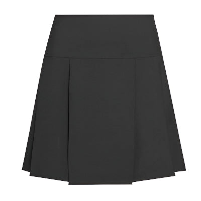 Caldicot Drop Waist Pleated Skirt