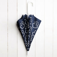 Colour Changing Navy Umbrella