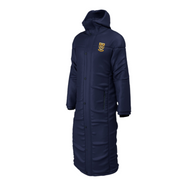 NHSOB Contoured Thermal Touchline Coat with club logo