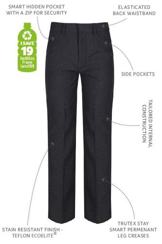 Boys Classic Fit Trousers