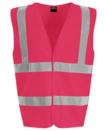 SiteArmor Hi-vis traffic waistcoat Pink