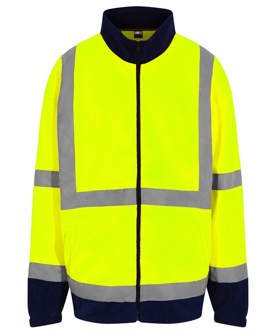 SiteArmor Hi-vis traffic zip-up fleece