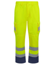 Load image into Gallery viewer, SiteArmor Hi-vis traffic Cargo Trousers (Available in Orange, Yellow &amp; Navy)
